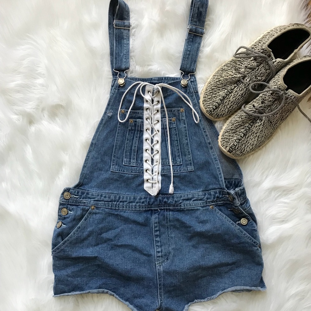 Denim Shortalls